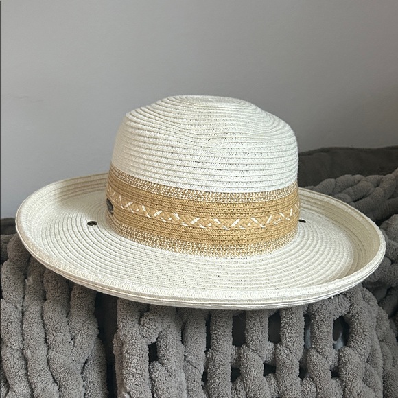 Accessories - Sun ‘N’ Sand Headwear Chic Beige Sun Hat UPF 50+ Protection Adjustable